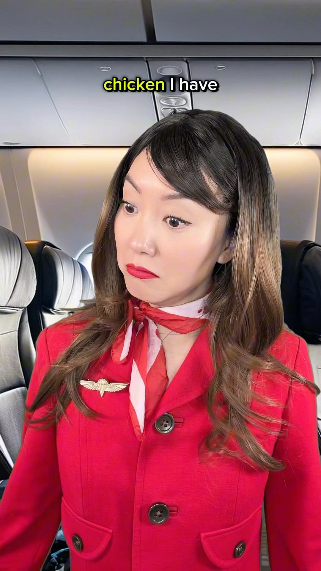 Passenger FURIOUS about her meal choices ?